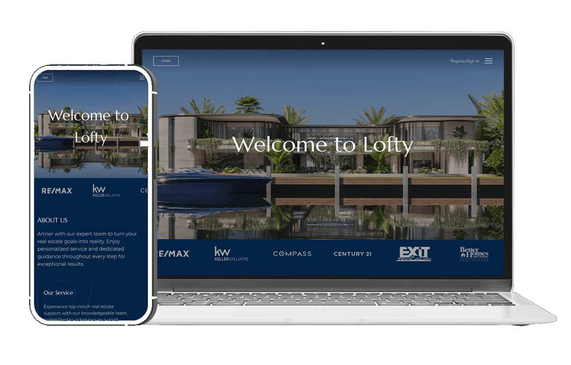 Giao diện website bất động sản Bình Thuận hiện đại và tối ưu trên mọi thiết bị